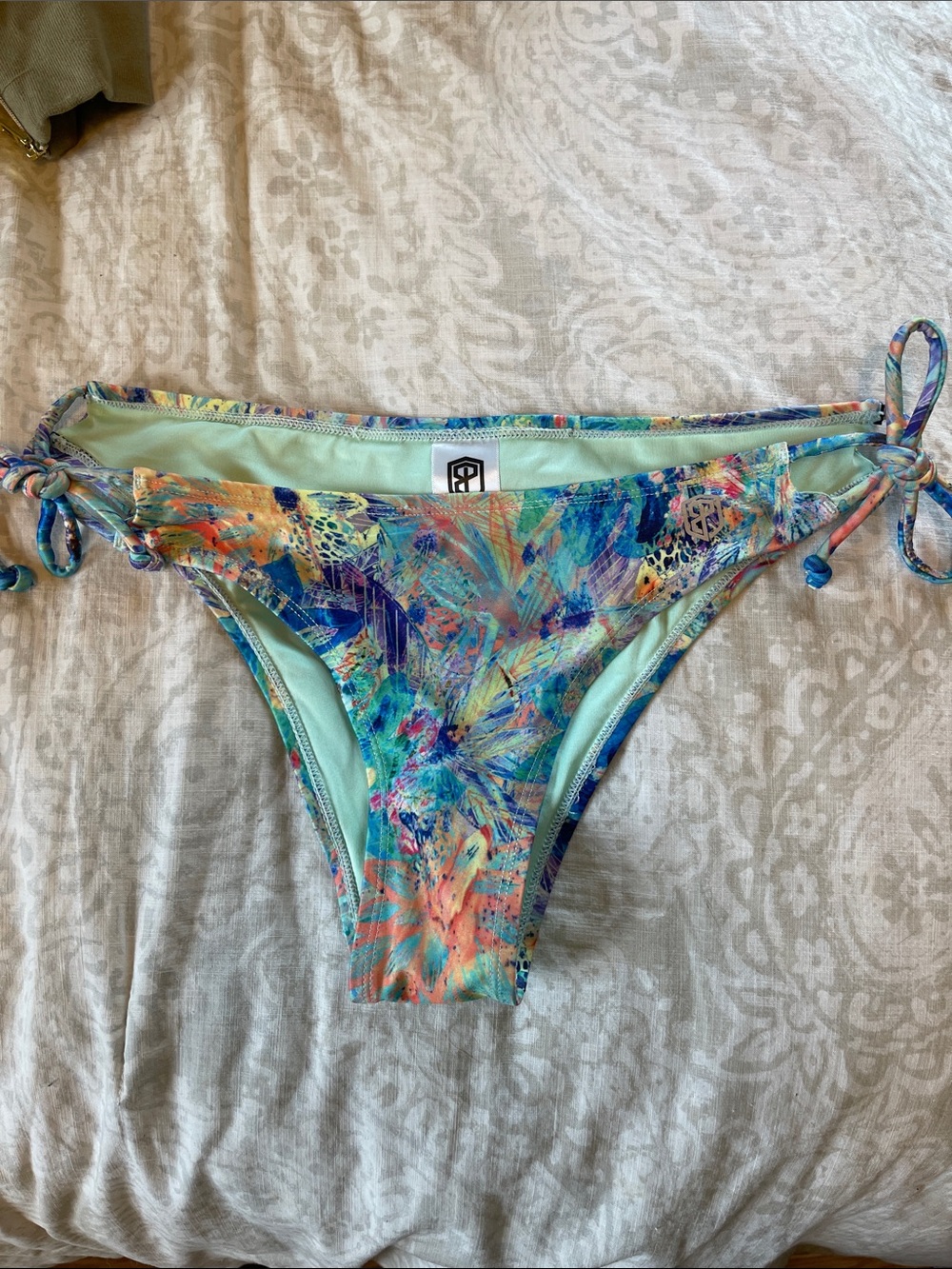 Born Primitive Multicolor Tropical Print Bikini Bottoms
